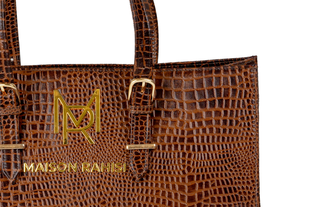 Maison Rahisi Brown Absalon Tote Bag