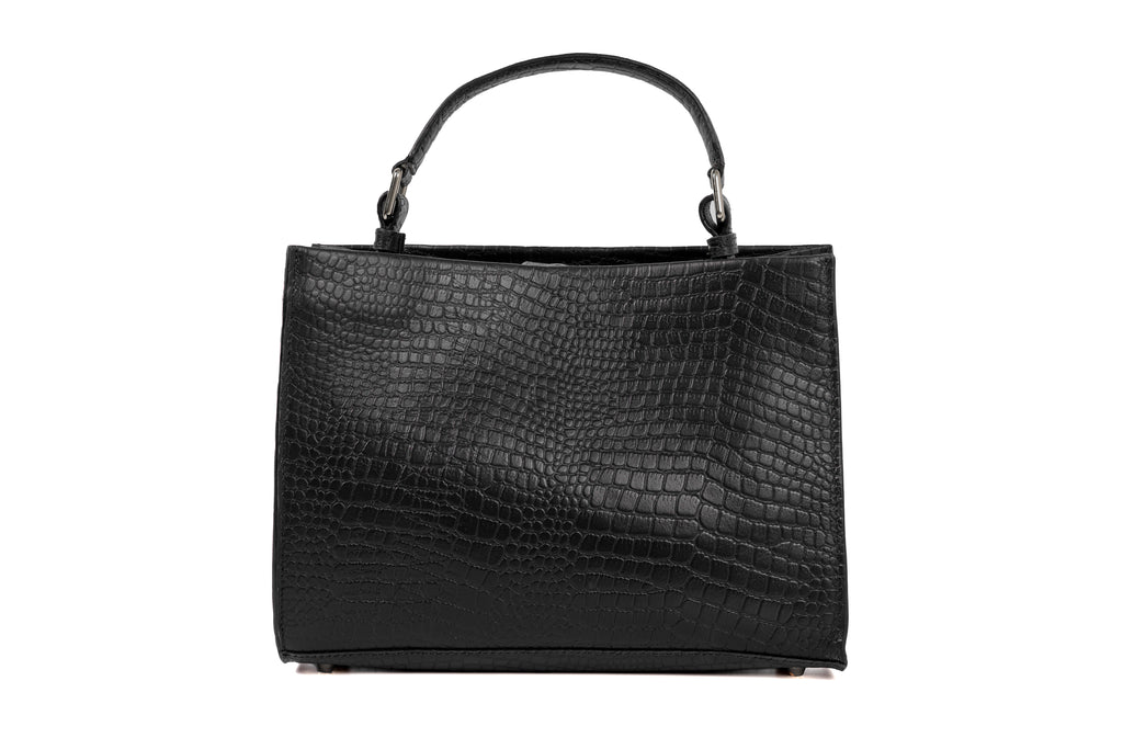 Maison Rahisi Carolina Black Satchel