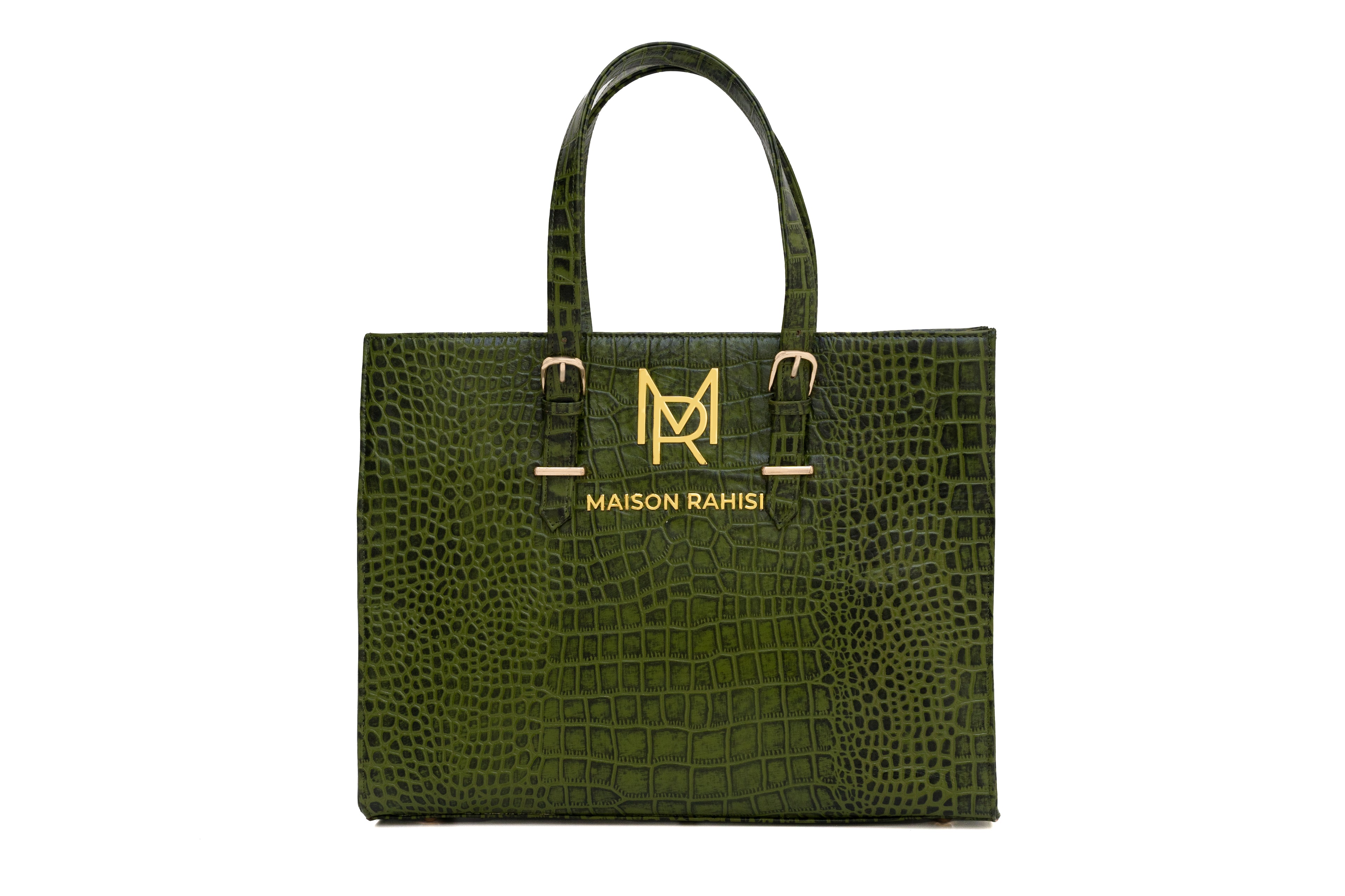 Maison Rahisi Absalon Green Tote Bag