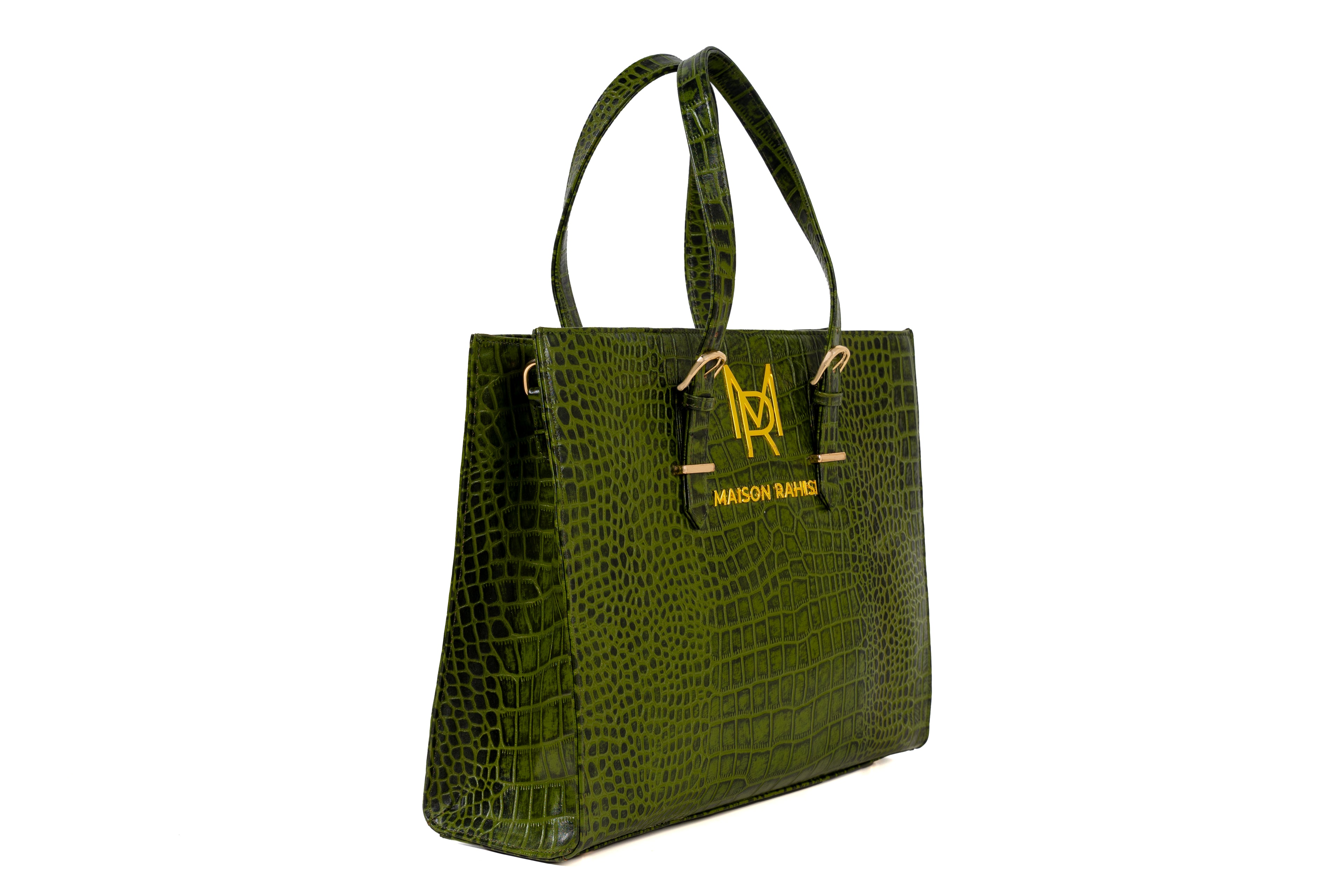 Maison Rahisi Absalon Green Tote Bag