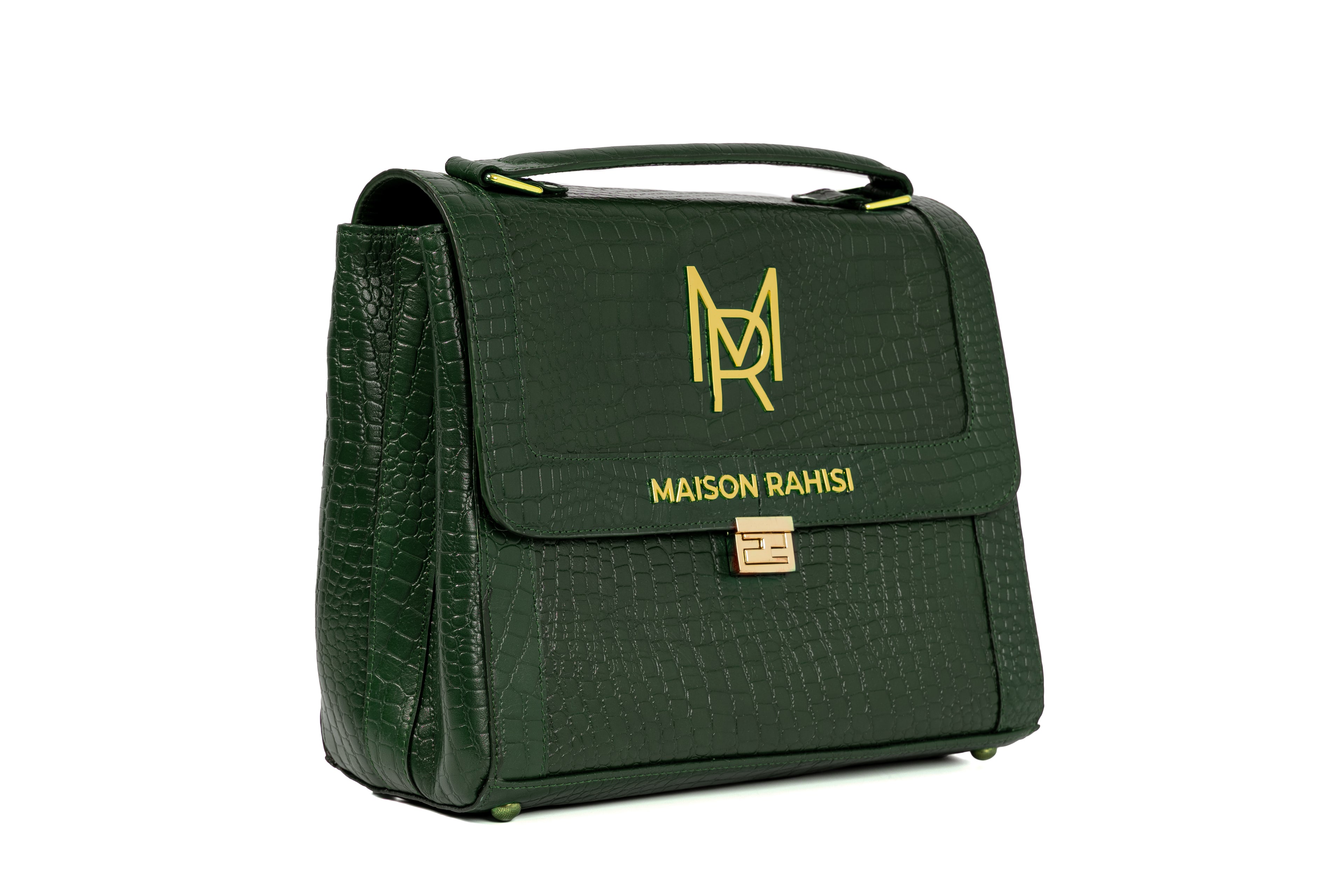 Maison Rahisi Laurel Olive Green Handbag