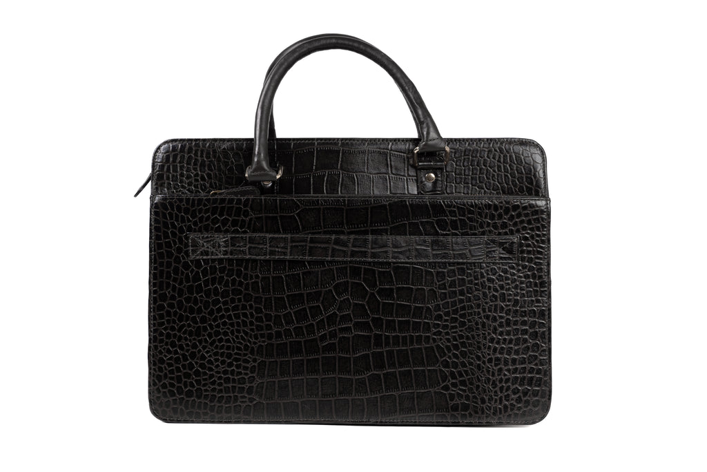 Maison Rahisi Black Bergamot Laptop Bag