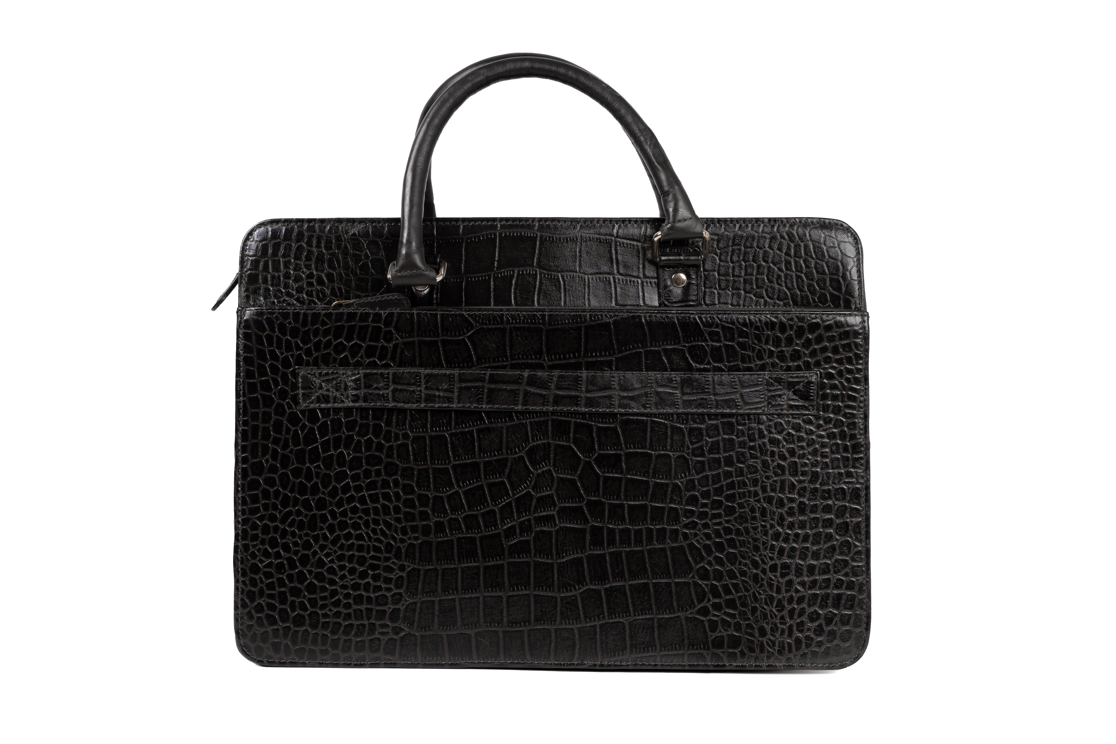 Maison Rahisi Black Bergamot Laptop Bag