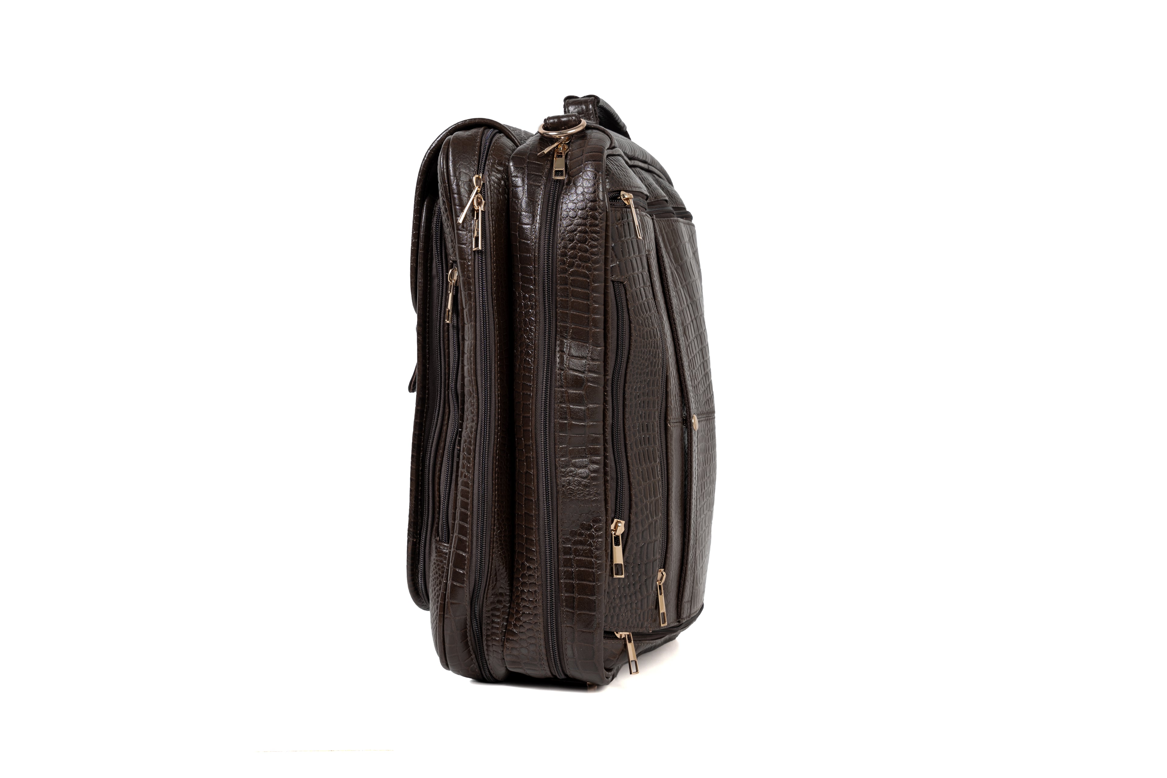 Maison Rahisi Voyager Dark Brown Multi Utility bag