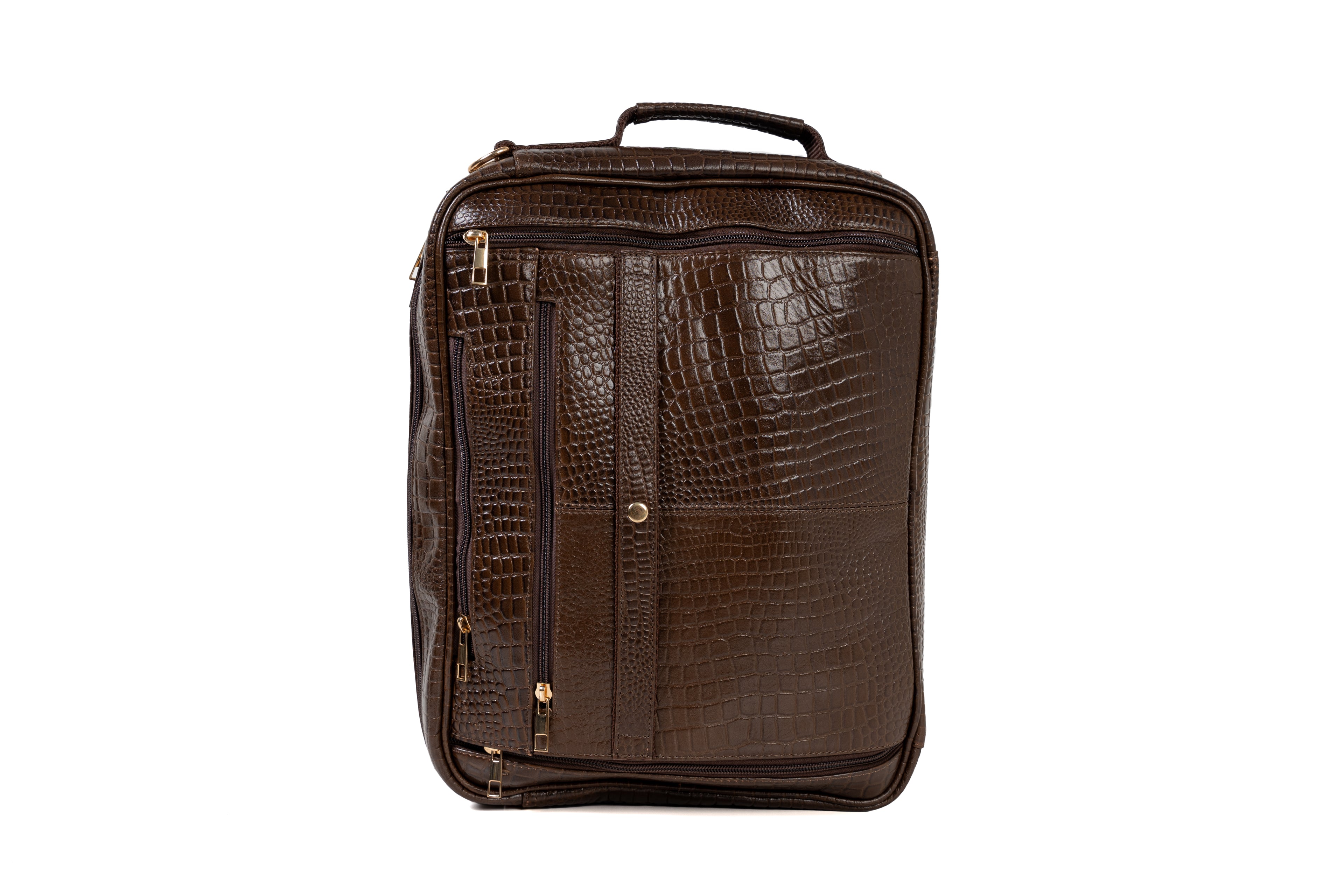 Maison Rahisi Voyager Cocoa Brown Multi Utility bag