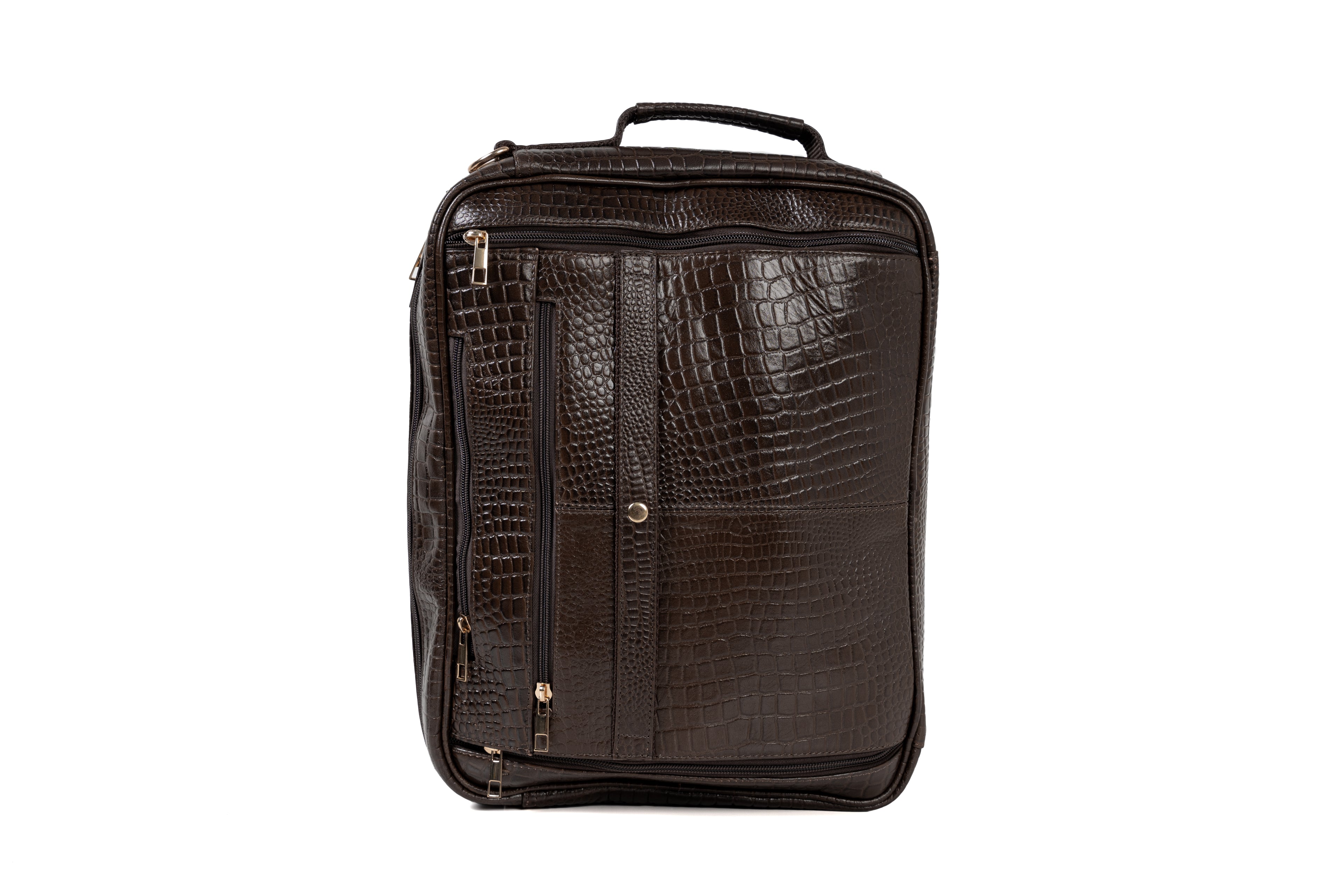 Maison Rahisi Voyager Dark Brown Multi Utility bag