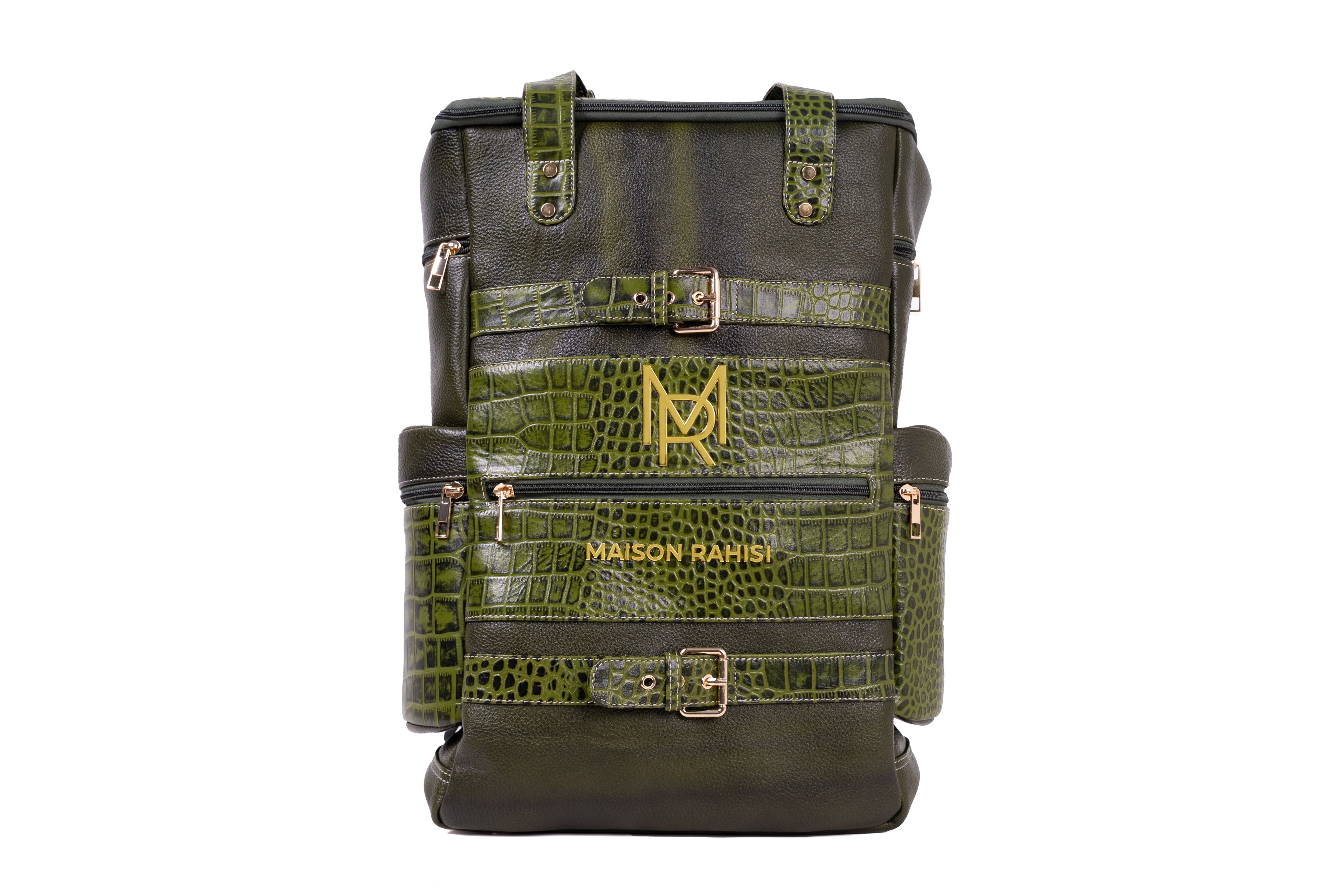 Maison Rahisi PathFinder Olive Green Backpack