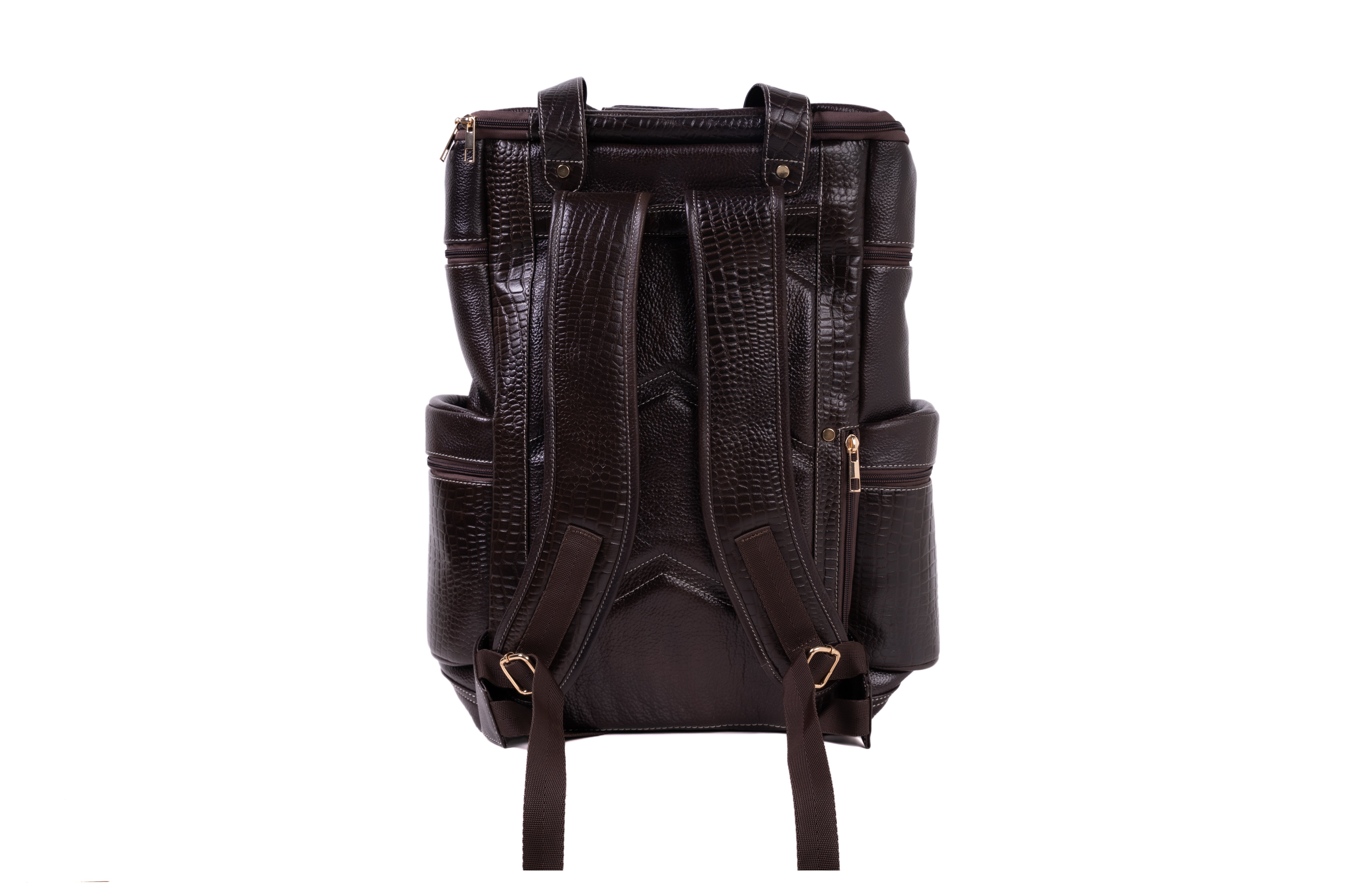 Bohemia X MR PathFinder Dark Brown Leather Backpack – Maison Rahisi