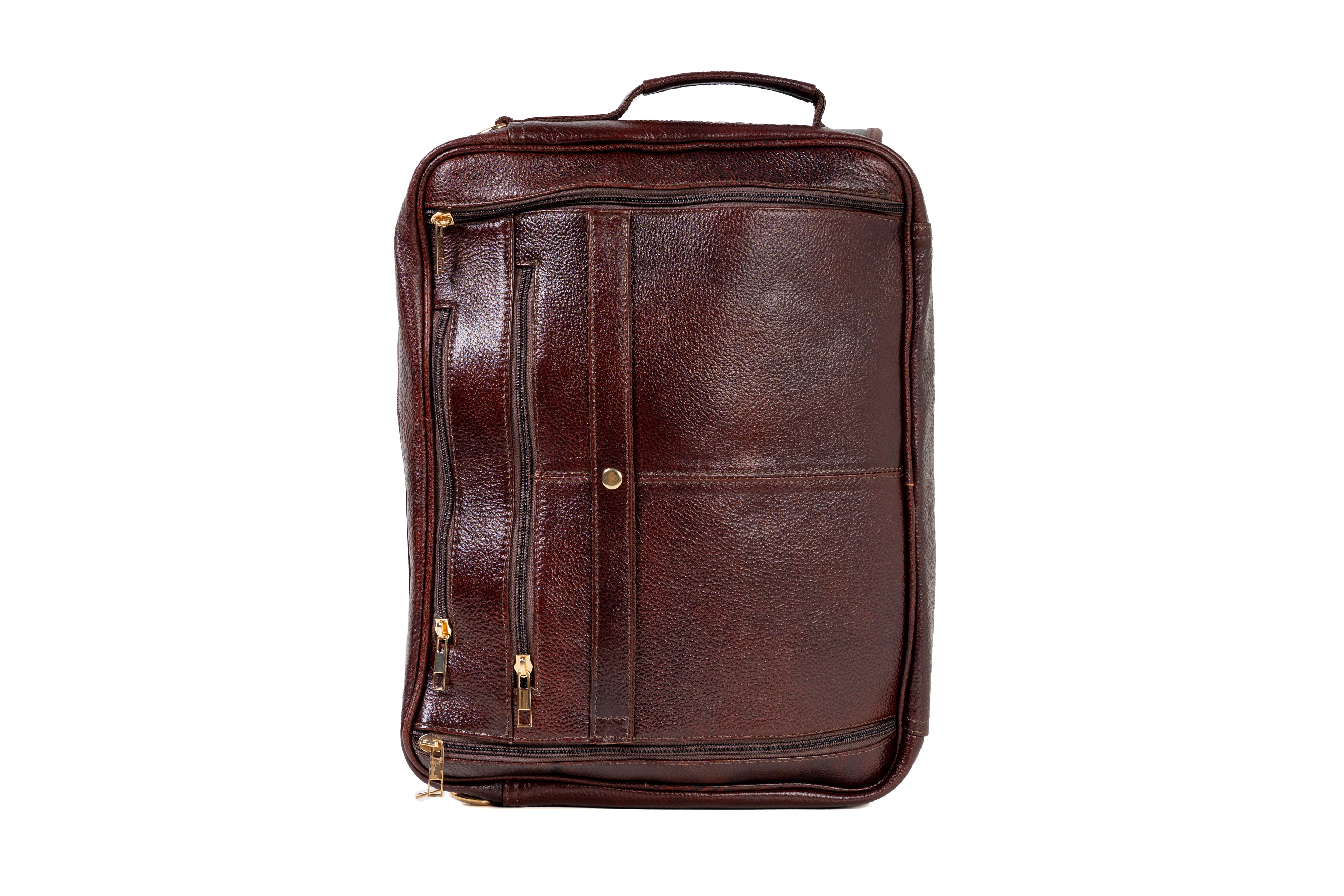 Maison Rahisi Voyager Smooth Brown Multi Utility bag