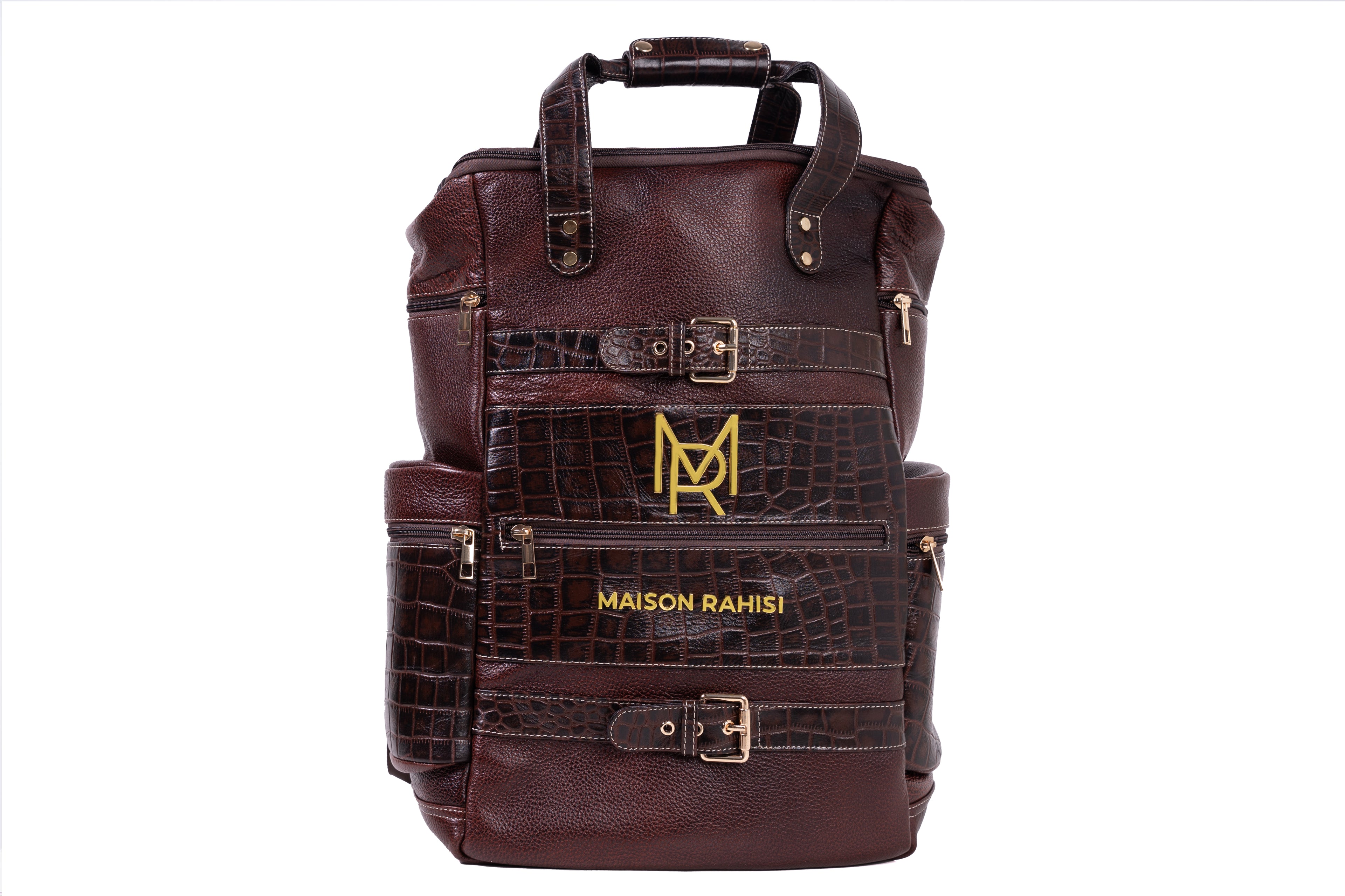 Maison Rahisi PathFinder Brown Backpack